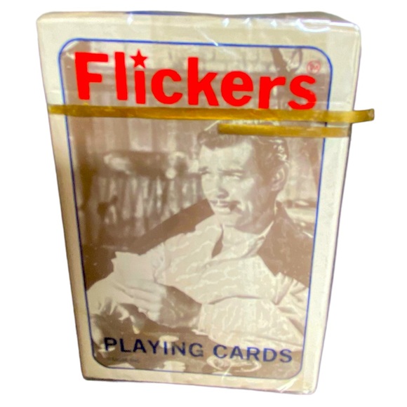 Flickers Games Flicker Deck Of Playing Cards Featuring Clark Gabel